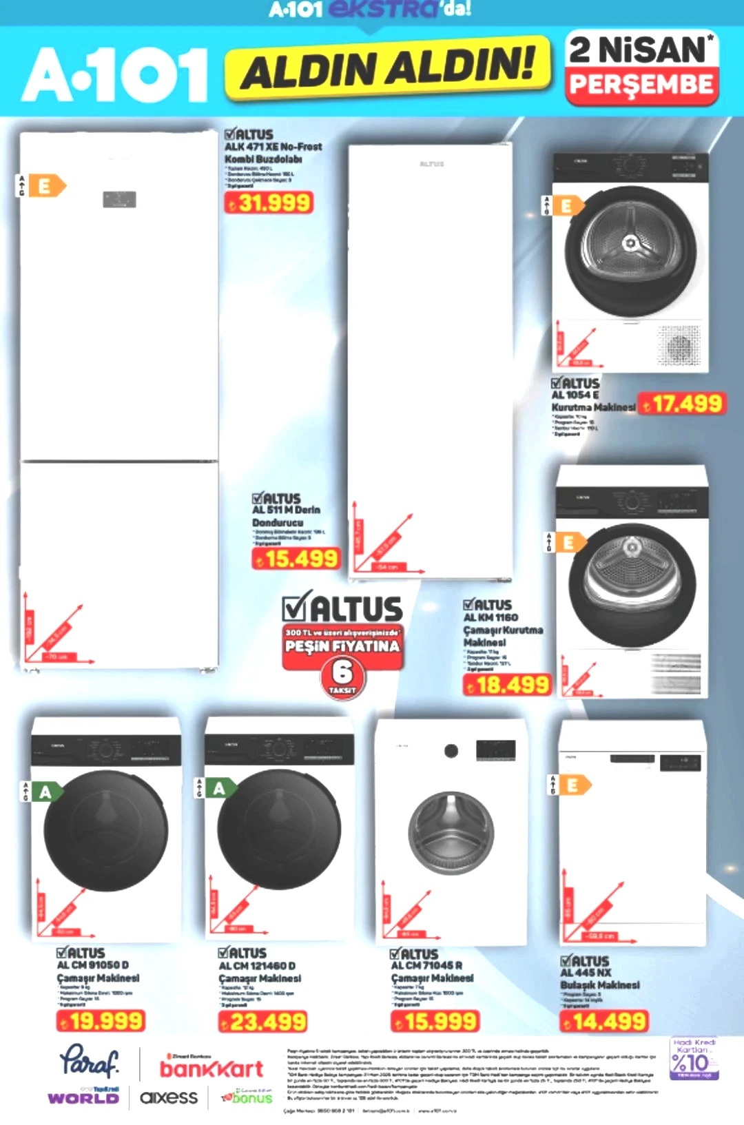 A101 e Casio kol saati modelleri geliyor! 2 Nisan 2026 A101 katalog yayınlandı! 12