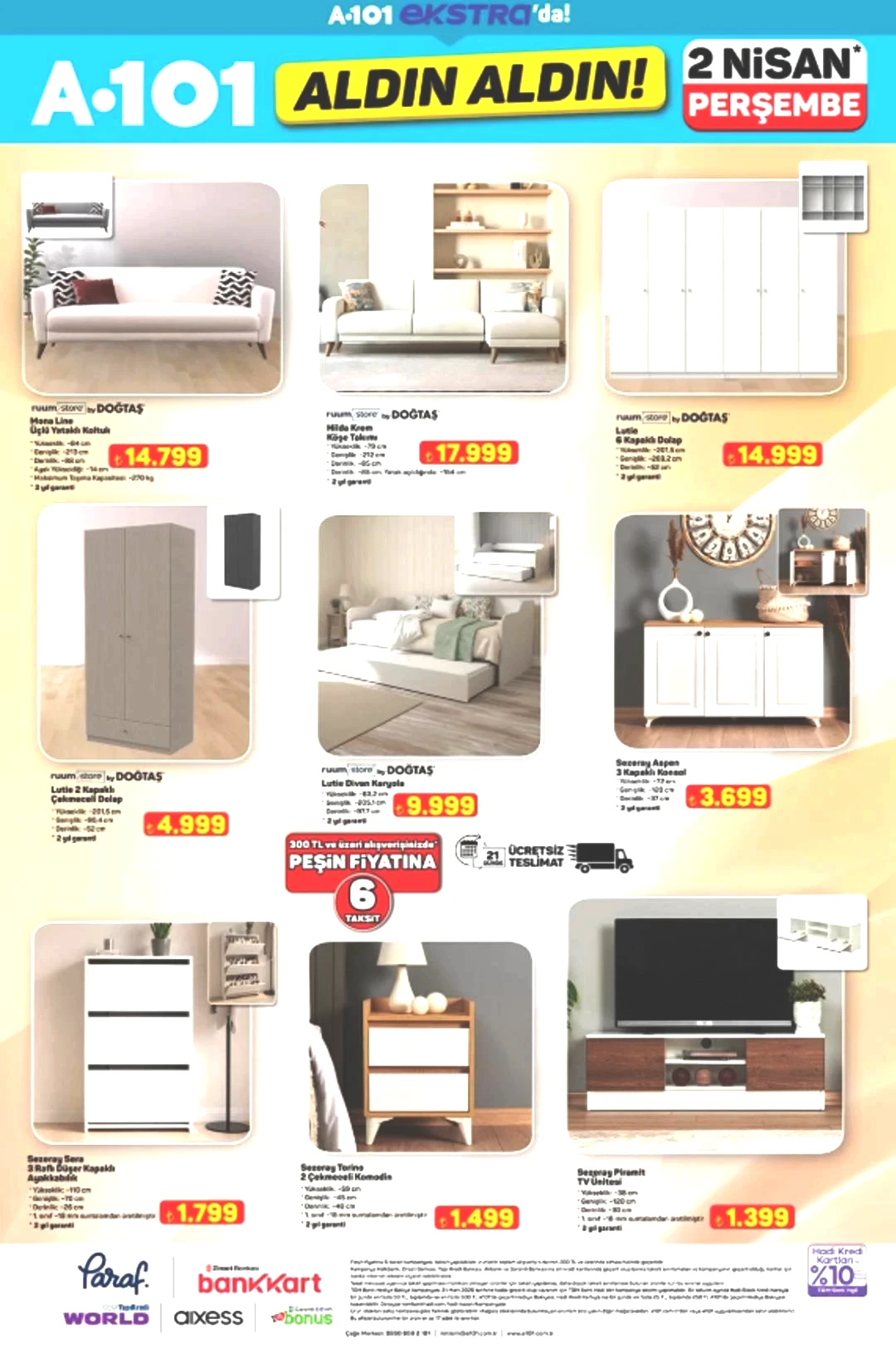 A101 e Casio kol saati modelleri geliyor! 2 Nisan 2026 A101 katalog yayınlandı! 17