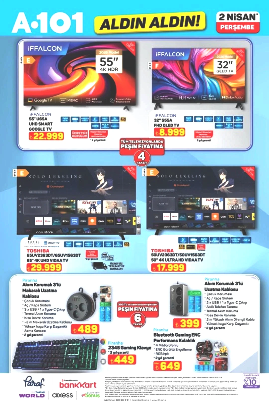 A101 e Casio kol saati modelleri geliyor! 2 Nisan 2026 A101 katalog yayınlandı! 9