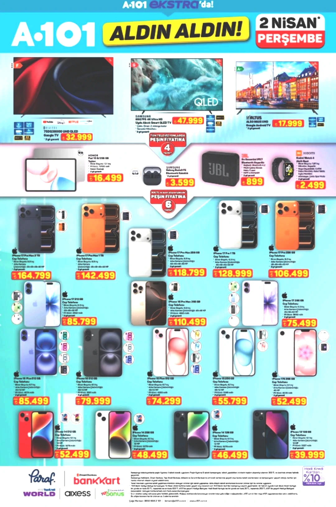 A101 e Casio kol saati modelleri geliyor! 2 Nisan 2026 A101 katalog yayınlandı! 10