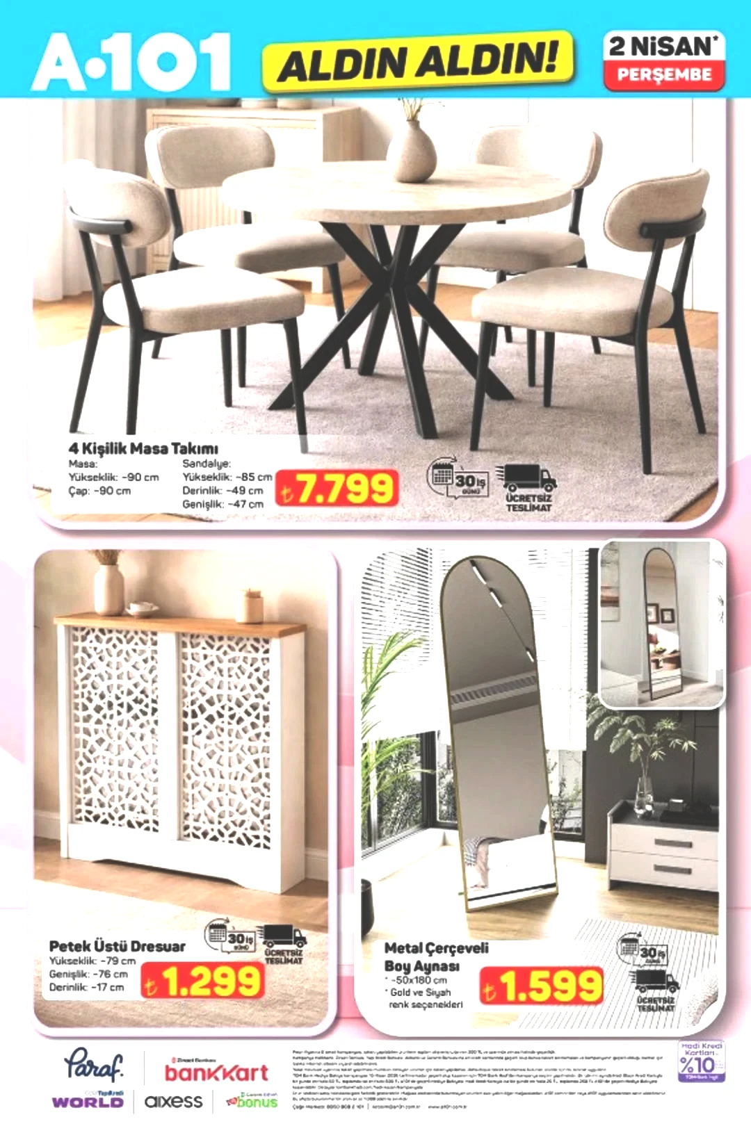 A101 e Casio kol saati modelleri geliyor! 2 Nisan 2026 A101 katalog yayınlandı! 16