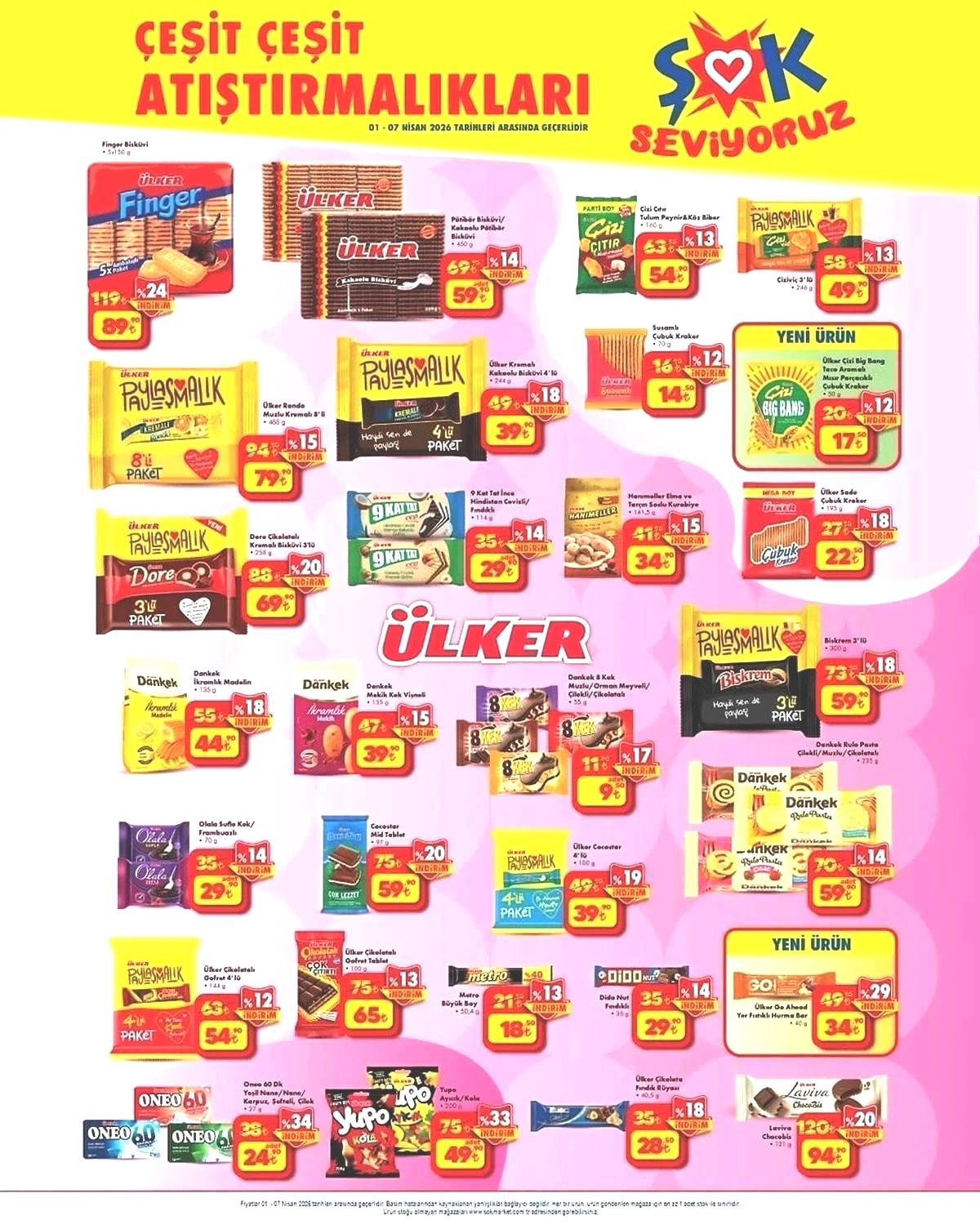 1-7 NİSAN ŞOK AKTÜEL İNDİRİMLERİ 1-7 NİSAN ŞOK AKTÜEL İNDİRİMLERİ