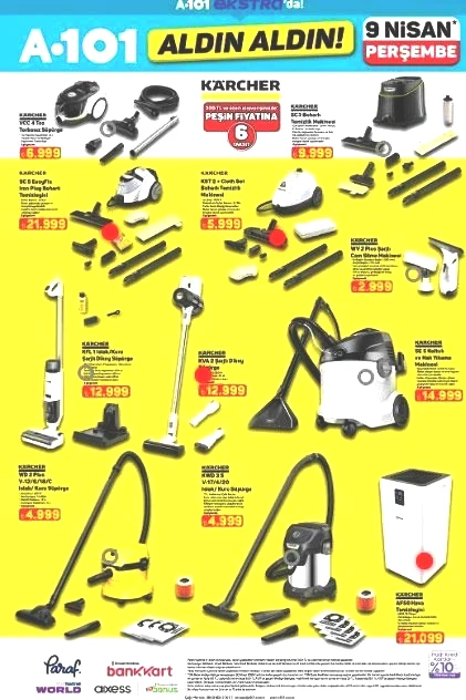 A101 Ekstra Kataloğu Yeni Ürünler Satışta: A101 Kataloğunda Hangi Ürünler Var Samsung Galaxy S25 Ultra, Colombia ayakkabı, Xiaomi Espresso Makinesi...