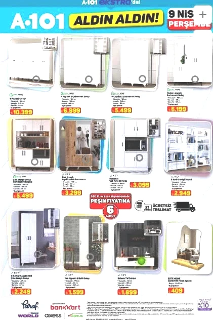 A101 Ekstra Kataloğu Yeni Ürünler Satışta: A101 Kataloğunda Hangi Ürünler Var Samsung Galaxy S25 Ultra, Colombia ayakkabı, Xiaomi Espresso Makinesi...
