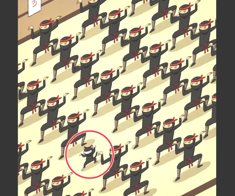 Zeka testinde gizli kediyi yalnızca yüksek IQ'ya sahip olanlar 5 saniyede bulabiliyor - Resim : 5